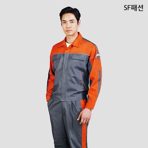 춘추 상의 하의 분리형 작업복 자켓 정비복 사계절용, 상의(sftb723j), M(90), 1개