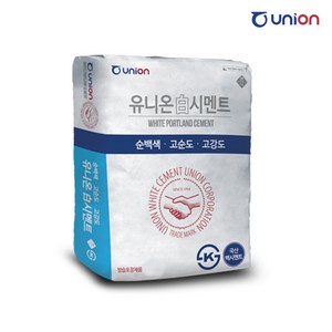 유니온 백시멘트 고강도 고순도 순백색, 1, 20kg, 1개