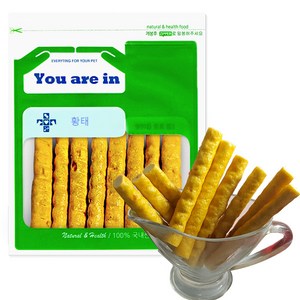 수제명가 바케트 효소껌, 황태, 100g, 1개