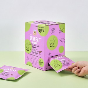 쉨잇 전연령 캣 파우치 박스 15p 건식사료, 양, 1.2kg, 1개