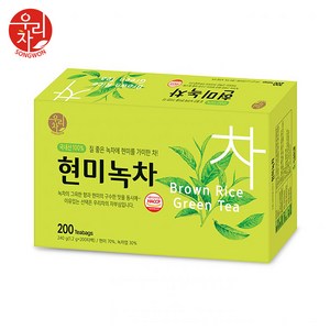 송원식품 현미녹차, 1개, 1.2g, 200개입