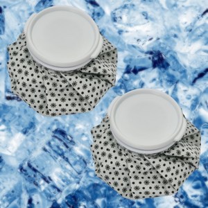 오스피셔스 다용도 냉온 얼음 주머니 화이트, 소형, 2개