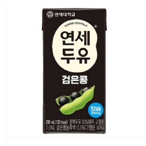 연세두유 검은콩, 200ml, 72개