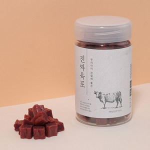 진짜육포 강아지 간식 져키 180g, 황태, 3개