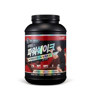 칼로바이 퍼펙트 파워쉐이크 초코맛 단백질보충제, 1개, 2kg