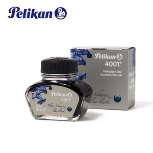 펠리칸 4001 병잉크(30ml), BLUE BLACK, 블루블랙(blue black)