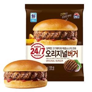 대림선 오리지널버거 150g, 3개