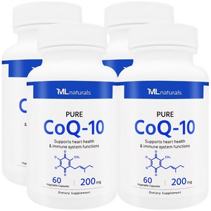 My Life 내추럴스 코큐텐 CoQ-10 200mg, 60정, 4개