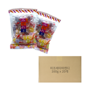 마츠야 미조레타마 캔디, 160g, 20개