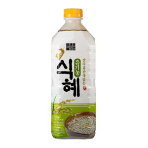 하늘청 유기농 식혜, 1.8L, 2개