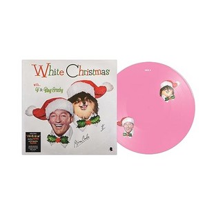 뷔 빙크로스비 LP 크리스마스 White Chistmas V x Bing Cosby 핫핑크 엘피 앨범