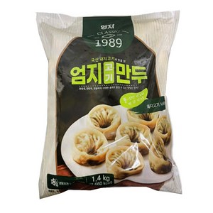 푸드라인_ 엄지 고기손만두, 1.4kg, 1개