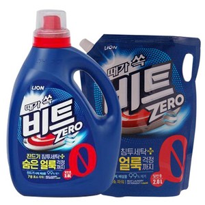 비트 액체세제 일반용 용기+리필, 1개, 4.4L