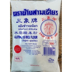 찹쌀100% 찹쌀가루 Glutinous Rice Flour 500g worldfood, 1개