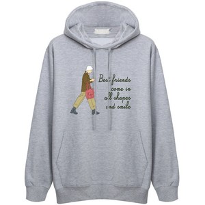 워킹걸기모후드 국내생산 M~2XL 남여공용 빅사이즈 티셔츠 남성 남자 여성 여자 기모 후드티