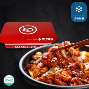 [쭈꾸미타운] 집들이 캠핑 음식 양념 쭈꾸미볶음 300g 팩, 1팩