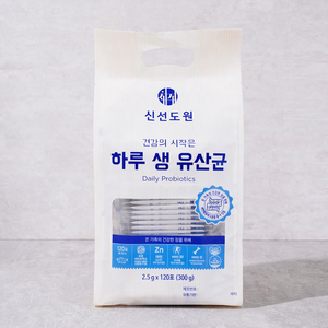 [메가마트]신선도원 하루 생 유산균 2.5g*120포(120일분), 1개, 300g