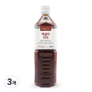 아크바 마살라차이 홍차베이스, 1L, 3개