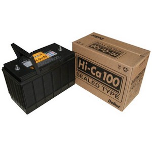 델코 산업용 배터리 HI-CA 100(12V 100Ah) UPS 정류기반 수배전반 비상발전기 시동 무보수 밀폐형 축전지, HI-CA (100Ah), 폐배터리반납안함, 1개