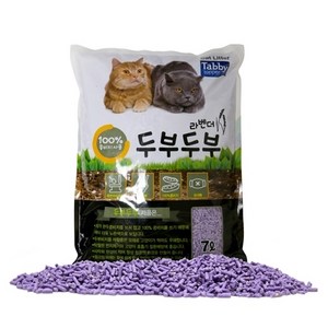 테비토퍼 두부두부 고양이 모래 라벤더, 7L, 6개