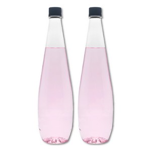 [유페트] 1000ml 샴페인 페트병 28파이 32개입 검정캡 투명 호프용기 맥주용기
