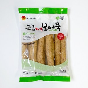 미도어묵 고급 매운 봉어묵 야채맛(땡보) 400g, 1개