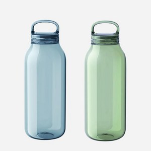 킨토 워터 보틀 500ml 휴대용 손잡이 물통 2색상, 블루, 1개