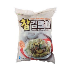 (냉동)미가식품 찰김말이2kgX6개, 12kg, 1개