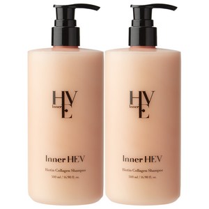 이너해브 비오틴 콜라겐 여성 탈모 샴푸 플로럴머스크향, 2개, 500ml
