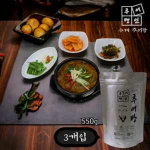 추어명인 추어탕 550g, 3개