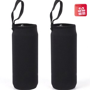 wate bottle FQ626 2P 1.5L 대용량 물병파우치 물병가방 물통주머니, 2개, 블랙