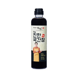 김하진의 참맛있는맛 The 진한 만능 국간장, 560g, 1개