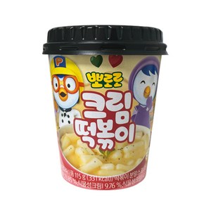 뽀로로떡볶이 크림맛115g X 4개, 115g