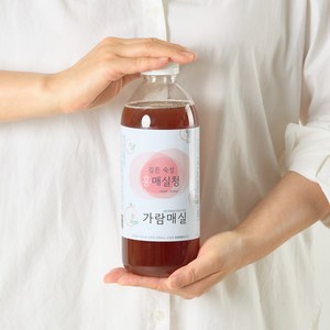 아이엠신선 매실청 매실액기스 원액 가람매실, 1개, 1000ml