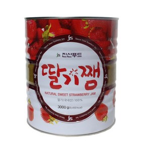 진산 딸기쨈 3kg, 3개