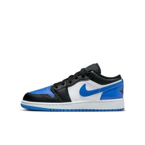 [NIKE]나이키_키즈_에어 조던 1 로우 GS_AIR JORDAN 1 LOW SE GS_운동화_화이트/블랙/블루_553560-140