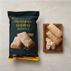 [신세계푸드] 밀크앤허니 이탈리안 올리브 치아바타(100g x 8팩) 2봉, 800g, 2개