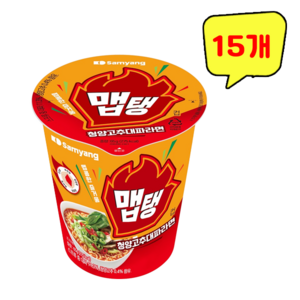 맵탱 청양고추 대파 라면 65g, 15개