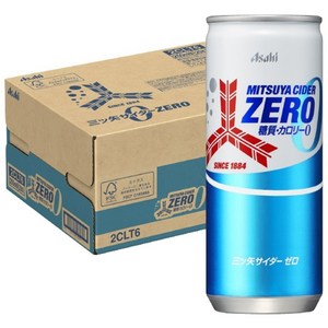 MITSUYA 미츠야 사이다 캔 제로 스트롱 250ml 20개