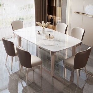 모에르 북유럽풍 세라믹식탁 아일랜드 이태리 테이블 포세린식탁 4인식탁 대리석식탁 식탁테이블, 벨르, 유광 샤르망그레이