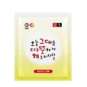 해피데이 온기핫팩 포켓미니 45g, 50개