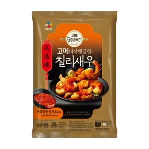 CJ제일제당 고메 바삭탱글한 칠리새우 300g (3개), 3개