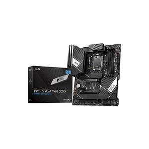 MSI 마더보드 PRO Z790-A WIFI DDR4 INTEL 제12/13세대 CPU(LGA1700) 대응 Z790 칩셋 탑재 ATX MB5916