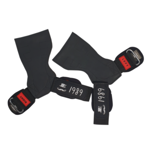 1989스트랩 헬스스트랩 손목보호대 리프팅 턱걸이 데드리프트 운동장갑 퀵그립, 블랙