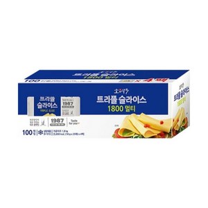 동원 소와나무 트리플 슬라이스치즈 1.8kg (100매), 1개