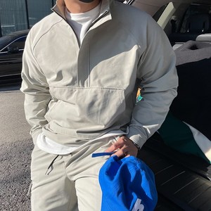 뉴츠 이중기모 아노락 트레이닝 세트