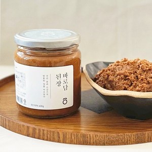 바로담 국산콩 재래식 전통 된장 600g, 1개