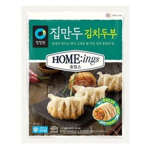 청정원 호밍스 집만두 김치두부 400g x 2개