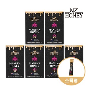 NZ HONEY [뉴질랜드 직수입] UMF10+ 엔젯 마누카꿀 6박스, 100g, 6개