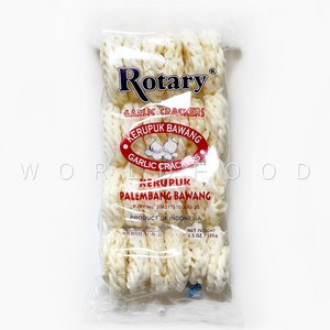 월드푸드 인도네시아 쿠루북 팔렘방바왕 갈릭크래커 ROTARY PALEMBANG BAWANG Indonesia food, 1개, 185g